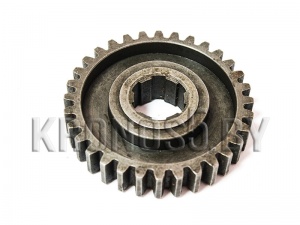 Шестерня тормозная  КПП/6 к мотоблоку с водяным охлаждением Z-32
