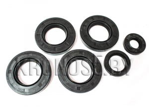 К-т сальников 6 шт. (20*40*8, 30*45*8, 40*70*12*4шт) к мотоблоку с водяным охлаждением