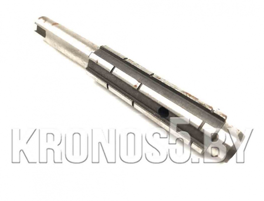 Вал первичный редуктора почвофрезы с шестеренчатым приводом Z-6 L-230 мм ф-24